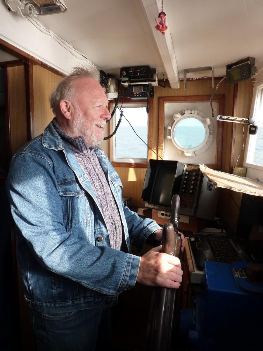 Voormalig Visserijmuseum-conservator Willem Lanszweert