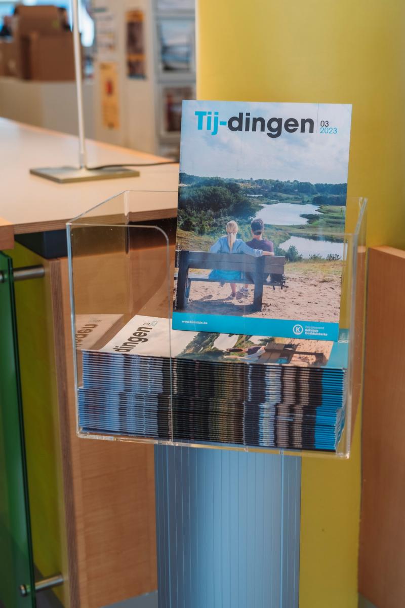 Bemachtig je exemplaar van Tij-dingen op één van onze verdeelpunten