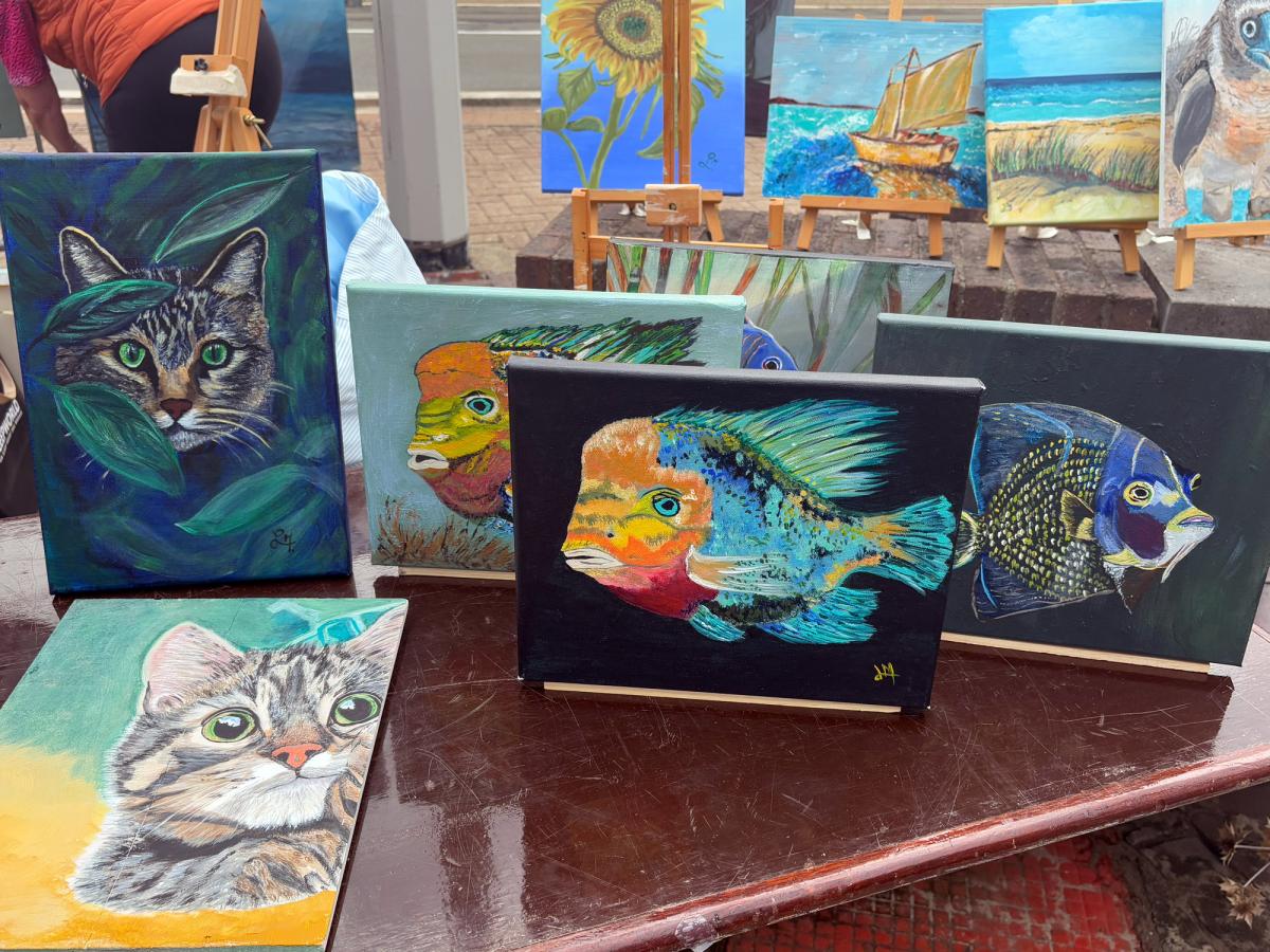 Atelier aan zee: kunstenaars live aan het werk in Sint-Idesbald