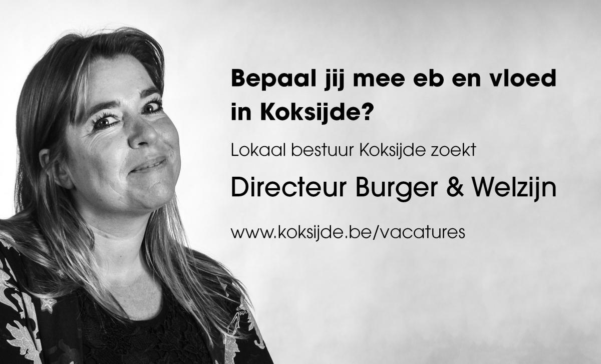 Vacature directeur Burger & Welzijn