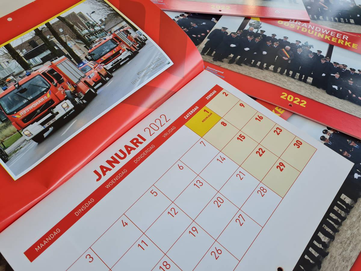 Brandweer kalender 2022