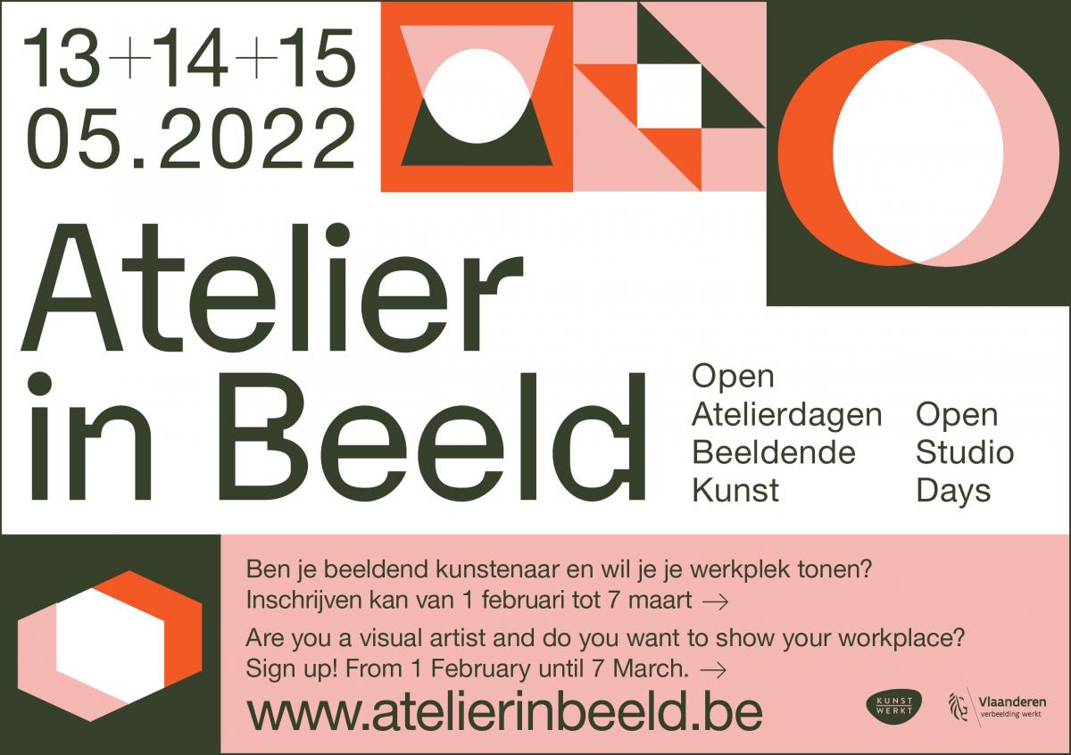 Affiche "Atelier in Beeld"