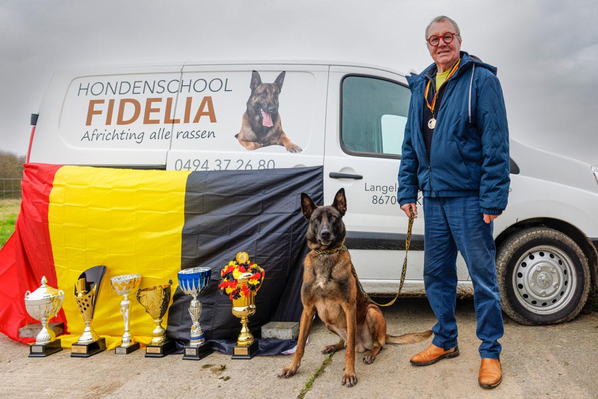 Fidelia-voorzitter Ivan Heytens is Belgisch kampioen