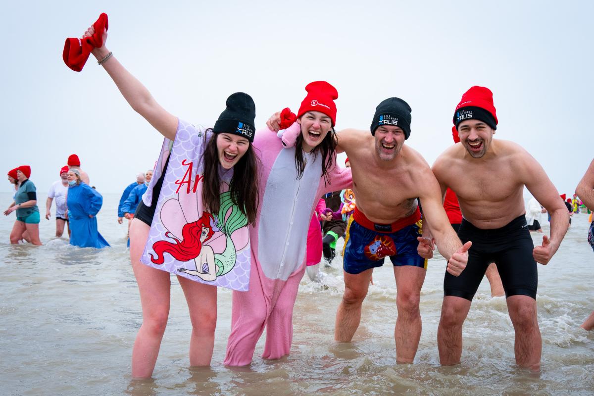 Knuffelduikers in actie
