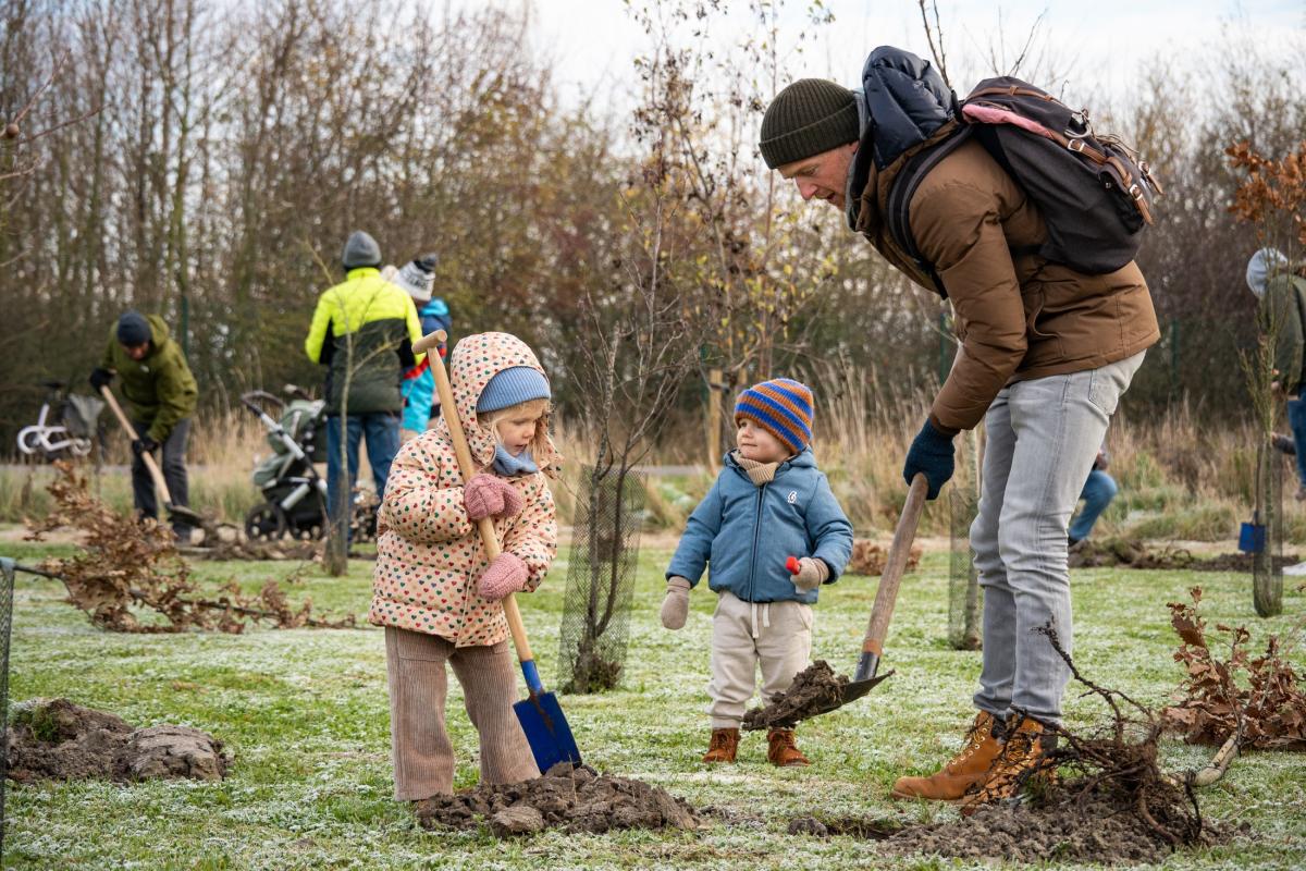 We planten een boompje voor elke pasgeborene in Koksijde