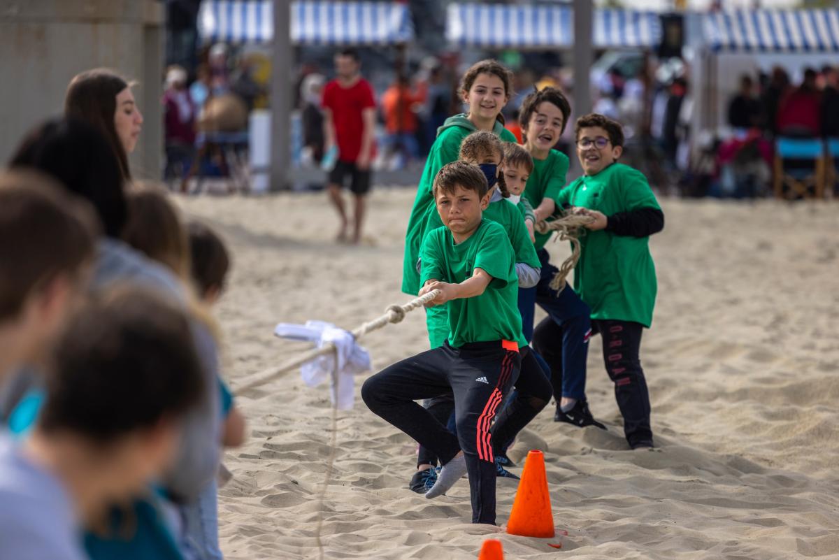 Vijfstedenspel: jongeren uit onze partnersteden ontmoeten er elkaar voor een sportieve uitwisseling
