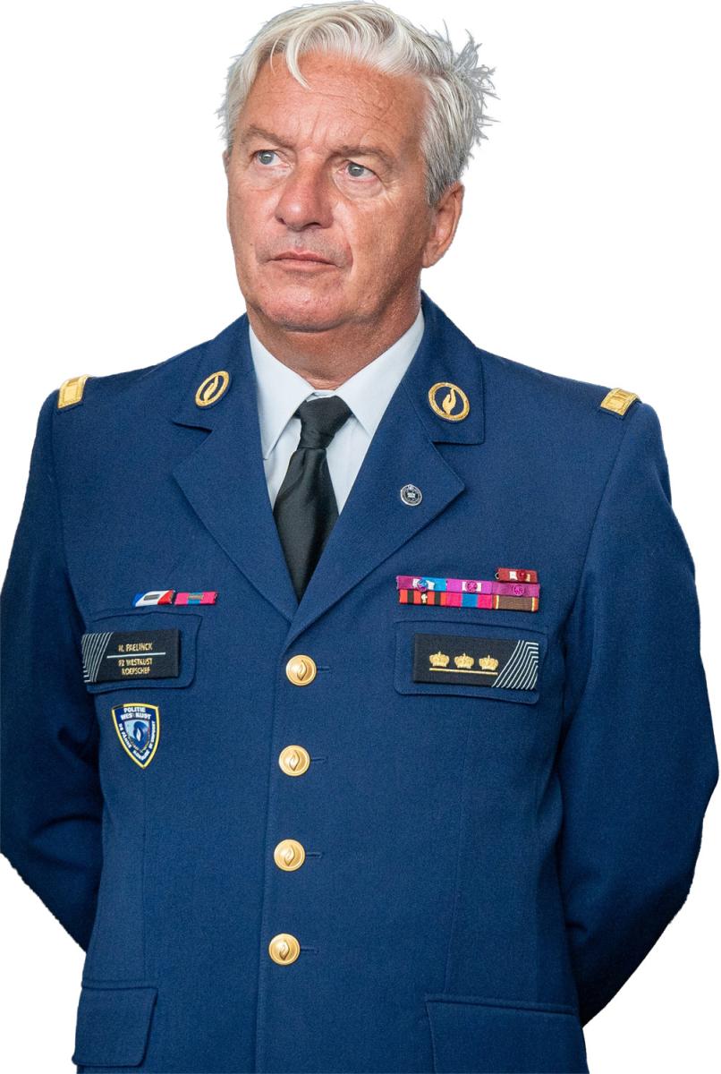 Nicholas Paelinck, korpschef van Politie Westkust